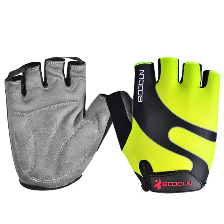 Guantes de Medio Dedo antideslizantes con Protección solar para Cycling Boden para hombre y Mujer - 1