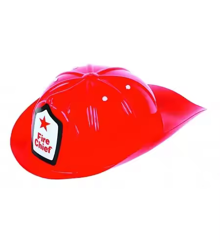 Gorro bombero lujo pvc infantil - 1