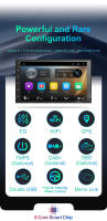 Radio De Coche XIMA Android 13 2 Din Multimedia Carplay Estéreo Bluetooth Para Hyundai Nissan Toyota Kia Tamaño 7/9/10 Pulgadas RAM 6G ROM 128G Soporte WiFi Y Navegación GPS - details 2