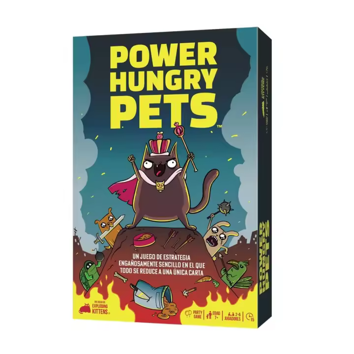 Juego mesa power hungry pets edad - 1