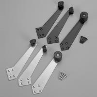Parador De Puerta De Acero Inoxidable 304 Anticolisión Con Limiter De 90 Grados Material De Goma Durable Para Abertura Esquerda E Direita - details 6