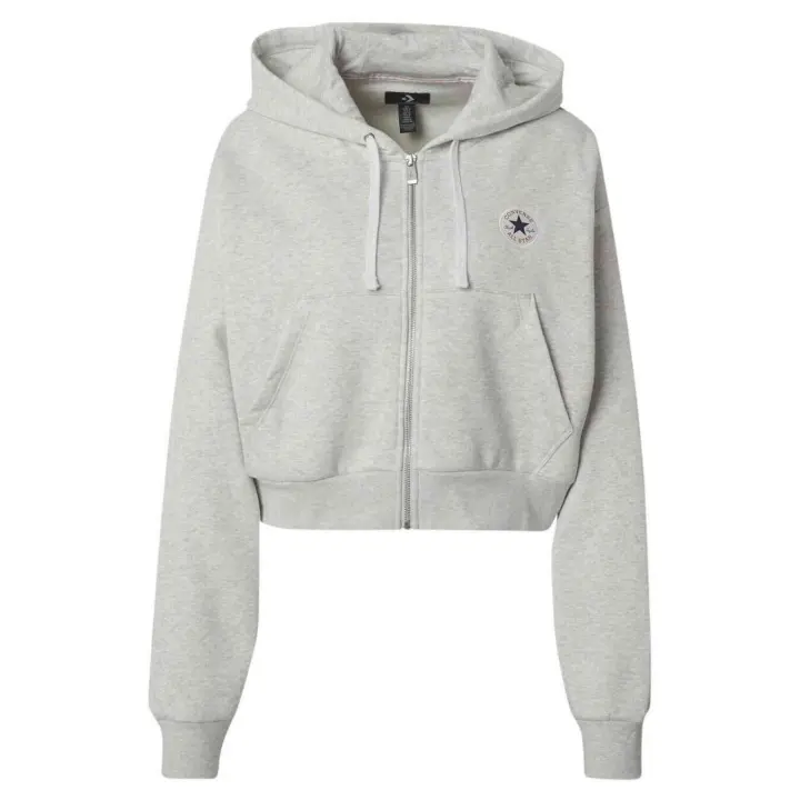 Sudadera con Capucha Converse  para mujer en color gris - 1