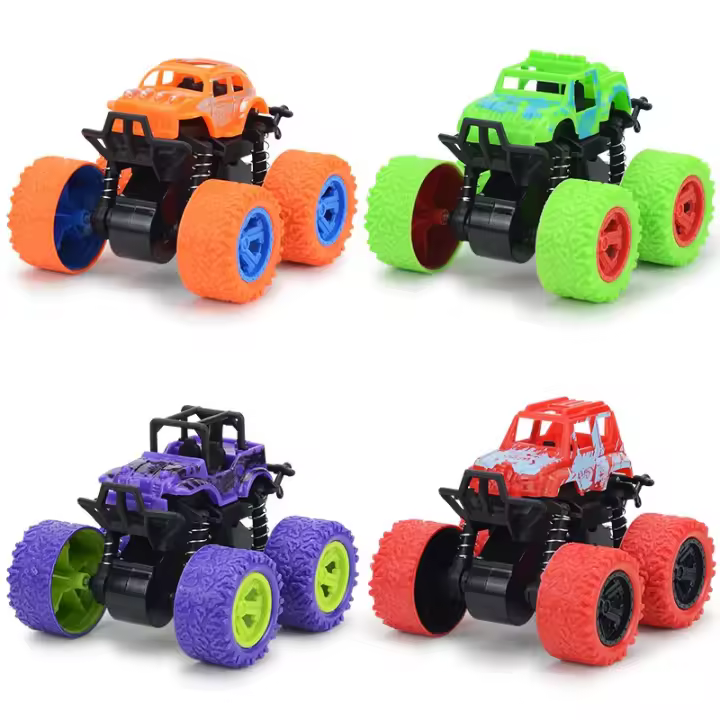 Monster Trucks Juguetes para niños. Coches de Juguetes con fricción para niños Pequeños Como Regalos para más de 3 años. - 1