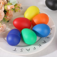 2pcs Maracas De Plástico Coloridas Instrumento De Percusión Para Bebés Y Niños Pequeños Regalo Ideal Para Navidad Y Pascua - details 6