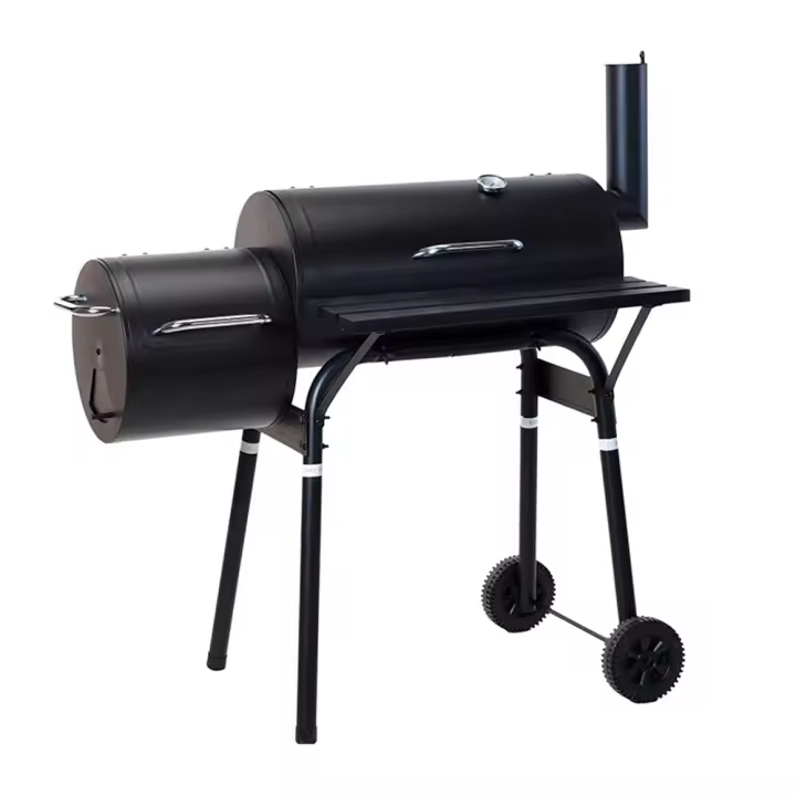 BARBACOA DE CARBÃ“N GRILL SMOKER. 112x63x112cm - 1