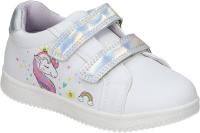 BUBBLE | Zapatillas Lonas Bubble para Niña – Deportivas Infantiles Diseño Unicornio - Zapatillas Niñas en Color Blanco – Zapatillas con Cierre de Velcro – Fácil de Poner y Quitar - Modelo P5011 - details 1