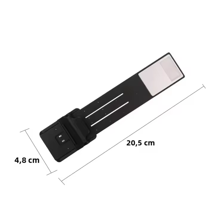 Lámpara De Lectura LED Recargable Con Clip Versátil Y Protección Ocular 3 Colores Luz De Lectura Con Dimmer Para Libros - 1