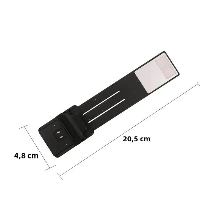 Lámpara De Lectura LED Recargable Con Clip Versátil Y Protección Ocular 3 Colores Luz De Lectura Con Dimmer Para Libros - 1