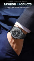 Reloj De Pulsera De Lujo Para Hombre BINBOND Calidad Superior Acero Inoxidable Resistente Al Agua Con Luminiscencia Fecha Casual - details 1