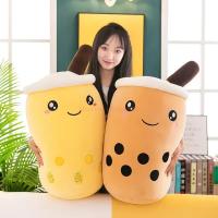 Almohada De Té De Burbuja Gigante 22-70cm Peluche Squishy Con Boba Bebida De Frutas Y Helado Decoración Para Regalo - details 14