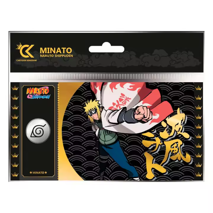 Golden Ticket Naruto Shippuden Minato Cartoon Kingdom     Frikimon - 1
