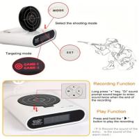 Reloj De Alarma Creativo Con Juego De Tiro LED Digital Muy Silencioso Para Despertar En La Mesa Reloj De Tiempo De Disparo - details 6