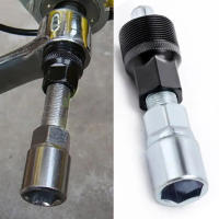 Herramienta De Remoción De Eje De Bicicleta 1pc Extractor De Rueda Y Bajo Eje Para Mantenimiento De Ciclismo Accesorios De Pedales Y Eje - details 1