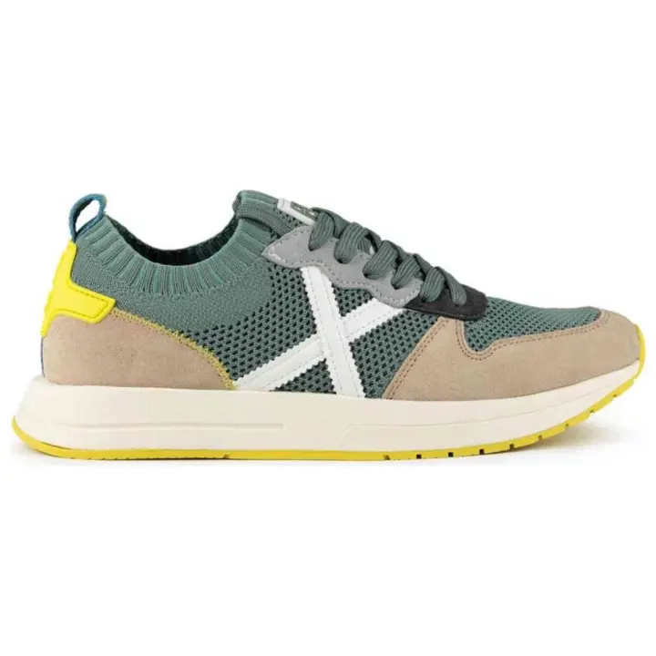 Zapatillas MUNICH Net para hombre en color verde - 1