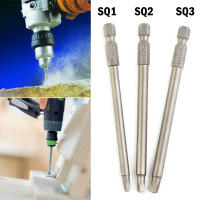 3pcs 100mm Bits De Chofer Eléctrico Cabeza Cuadrada Magnética Herramienta De Reparación SQ1-SQ3 Para Destornilladores Eléctricos - details 7