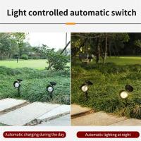 Foco Solar Led para exteriores, luces de jardín, decoración de paisaje, impermeable IP65 para césped, patio, camino, árbol, lámpara por separado - details 5