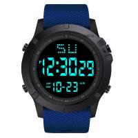 Reloj Deportivo Electrónico Para Hombres Y Adolescentes Multifuncional Impermeable Luminoso Militar Exterior LED Digital Reloj De Pulsera Para Niños - details 13