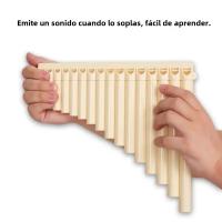 Flute De 18 Tubos Panflute, Material ABS, Desmontable a 16 Tubos, Fácil De Jugar, Para Performance, Enseñanza Y Práctica - details 6