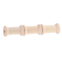 Organizador De Bobines De Madera Para Costura Y Artesanías Estilo Vintage 10 Piezas Herramientas Para Hilo Y Cinta - details 13