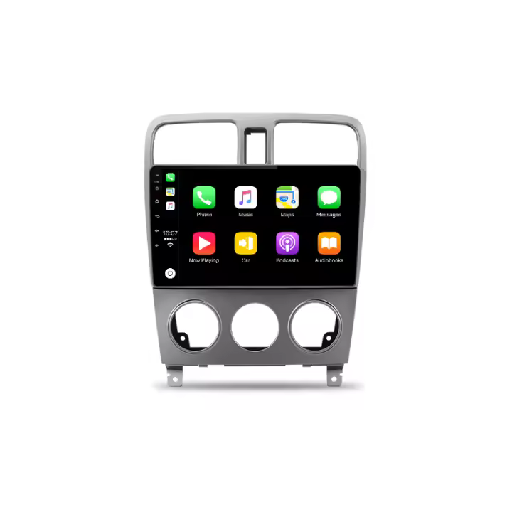 AWESAFE PX9 inalámbrico CarPlay Android Auto Radio para Subaru Forester SG 2002 2003 2004 2005 2006 2007 2008 coche reproductor multimedia GPS 2 din autoradio volante controles RDS Bluetooth - 1