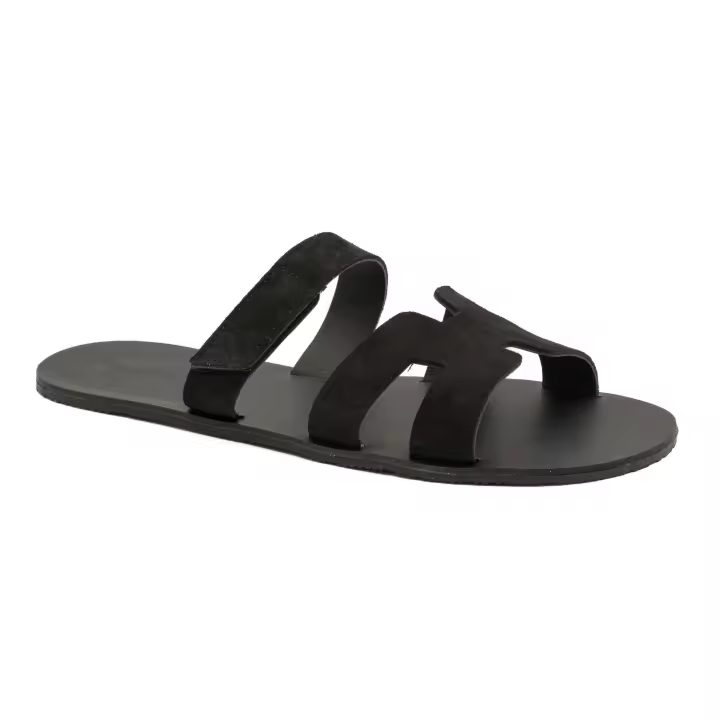 Sandalias Serraje Negro de Coqueflex - 1