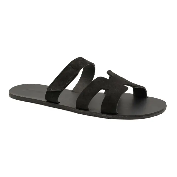Sandalias Serraje Negro de Coqueflex - 1