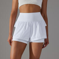 Shorts Deportivos De Mujer Para Gimnasio Y Tenis Con Bolsillos Pantalones Elásticos De Yoga Y Golf Entrenamiento Correr - details 3