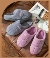 Zapatillas De Invierno Unisex Algodón Tacones Plano Antideslizantes Para Hombre Y Mujer Pantuflas De Plush Cálidas Para El Hogar Pareja - details 22