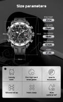 Reloj Militar Digital Para Hombre FOXBOX 50m Impermeable Con Pantalla LED Reloj De Pulsera Deportivo Cuarzo Grande Reloj Masculino - details 1