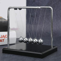 Nuevos Juego De Bolas De Cuerda De Newton Con Base Decoración De Escritorio Para Oficina Y Hogar Gadget De Movimiento Cinético Metal - details 2