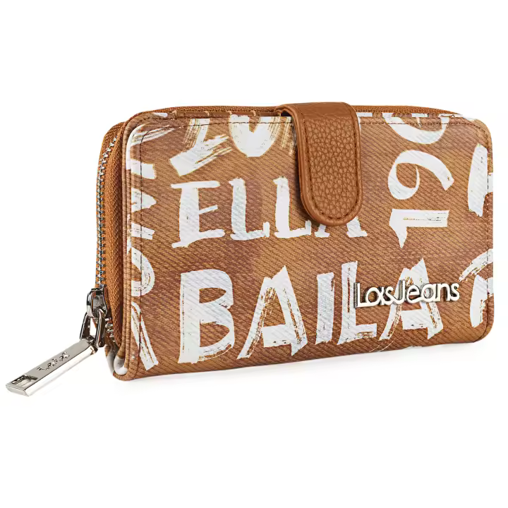 Lois - Carteras De Mujer - Monedero Mujer Con 3 Compartimentos. Cartera Mujer Con Cierre Central De Cremallera - Cartera Mujer Piel Sintetica - Monedero Mujer Grande 316316 - 1