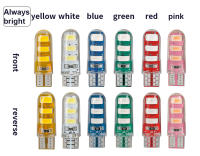 10PCS Lámparas LED Super Brillantes T10 W5W Flash Para Freno Luz De Señalización Universal 12V Colores Rojo Amarillo Azul Y Blanco - details 5