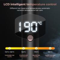 Peine de Aire Caliente Tres en uno peine de pelo recto de Iones negativos peine de sopado de pelo curling de Hierro recto de Doble proposición - details 4