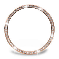 Carcasa De Protección Para Samsung Galaxy Watch4 5 6 7 Con Borde Decorativo De Diamante Accesorios De Bumper Metálico Para Reloj - details 11