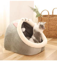 Alfombra De Gato Lavable Sillón Para Mascotas Pequeñas Cama Cálida Y Suave Jaula De Descanso Para Perros Pequeños Tienda De Invierno - details 2