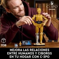 LEGO Star Wars 75398 C-3PO Figura de Droide Lego - details 2