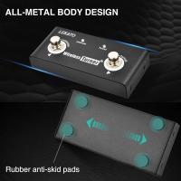 Pedal De Tuner Externo Inalámbrico Lekato Para Guitarra Looper Smartphones Y Tabletas Control De Página Efecto Pedal De Guitarra - details 11