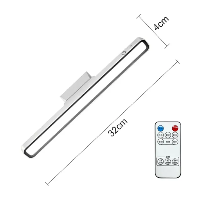 Lámpara de escritorio magnética colgante, luz Led recargable por Usb, atenuación continua, armario, armario, luz nocturna - 1