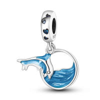 Encantos De Tortuga Marina Caracol Sirena En Plata De Ley 925 Para Pulseras Originales Accesorio De Joyería Regalo - details 15