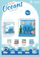 Oceanarium Juguetes Educativos De Bloques De Construcción Para Niños Modelos De Ballena Delfín Tiburón Decoraciones De Animal - details 8