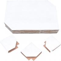 50pcs Protecciones De Esquina Para Marco De Cartón 5.1 X 5.1 Pulgadas Para Pinturas Artesanales Fotos Y Papel - details 0