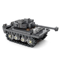 Bloques De Construcción DIY Para Adultos Y Niños Modelo De Tanque King Tiger De La Segunda Guerra Mundial Juguetes Educativos De Soldados Del Ejército Militar - details 0