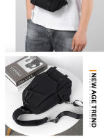 Bolsa De Pecho Casual Impermeable De Negocios Oxford Unisex Gran Capacidad Estilo Casual Decoración Sin Nada Cierre De Cremallera - details 2