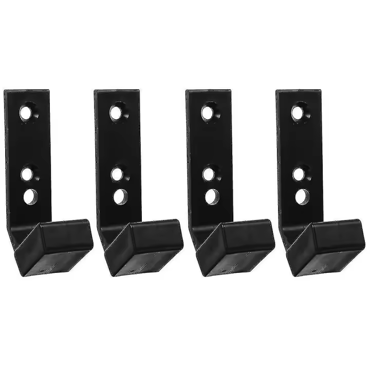 4pcs Barbell Hanger Garage Gym Bar Wall Rack Barbell Mount Rack For Commercial Barbell Use - 1