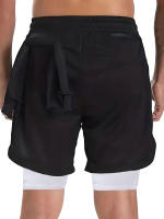 Shorts De Compresión Para Hombre Con Estampado De Anime Demon Slayer Pantalones Cortos Deportivos Para Playa Gimnasio Y Correr Secado Rápido Ropa De Verano - details 8
