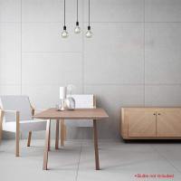 Soporte De Bombilla E27 Para Lámpara Colgante Industrial En Blanco Y Negro Cable De Instalación Para Iluminación Fixtures - details 3
