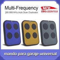 Control Remoto De Puerta De Garaje Universal Multifrecuencia 433MHz 868MHz Replicador De Códigos Fijos Y Rollos Abrepuertas - details 3