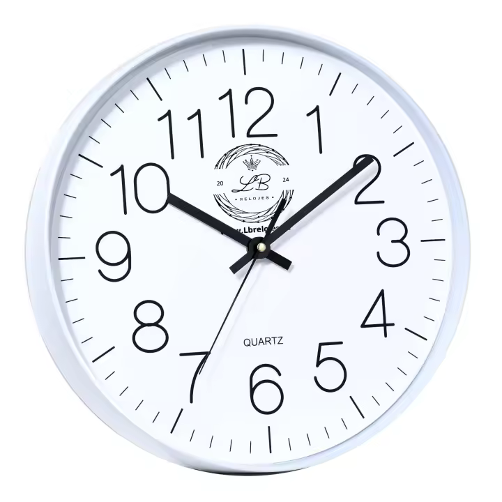 Reloj pared cocina,Lbrelojes reloj analogico  alta calidad Quartz,30cm de diametro y muy silencioso - 1