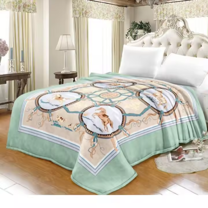 Manta cama 135, 150cm manta polar 200x240  3 kg, manta polar, - 1