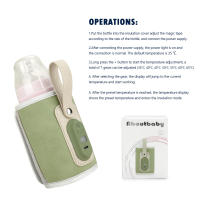 Bolsa Calentadora De Botella Para Bebé USB Powered Portátil Para Viaje Con Termostato Aislada Para Calentar Leche Para Coche - details 4